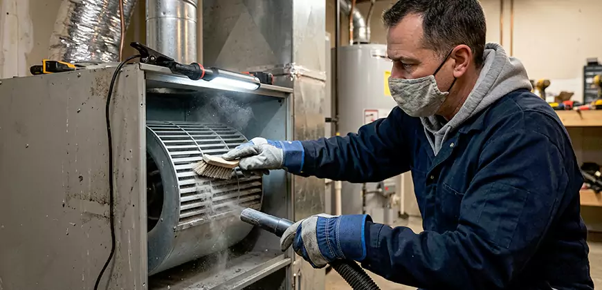 Commercial Vent Decontamination in Novi