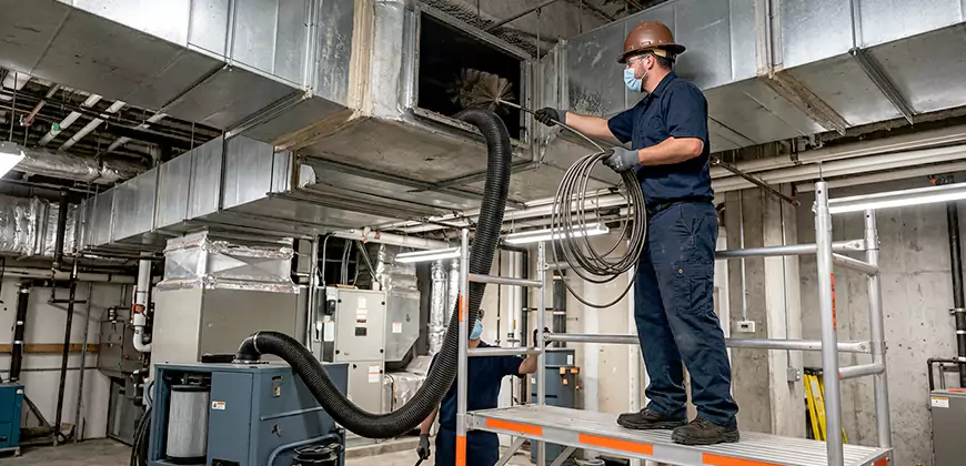 Commercial Ventilation System Cleaning in Novi