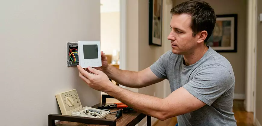Heat Pump Thermostat Configuration in Novi
